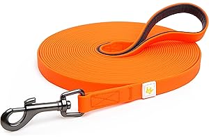 Smycz Rudelkönig z wyściółką uchwytu - 5m / 10m - Wytrzymała i odporna na warunki atmosferyczne smycz do skutecznego szkolenia psów