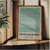 Difference Introduction Yayoi Kusama Frameless Poster, Modern Decorative Frameless Poster, Table, YayoiKusama-3, 30 x 40