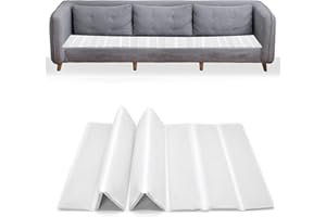 Essentials2publik Sofa Support Boards - Restore Firmness and Comfort to Sofas, Chairs, and Beds - Durable MDF Construction - Easy-to-Use Sag Savers for Long-Lasting Support (White, Three Seater)