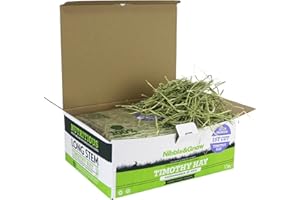 Nibble&Gnaw Timothy hay for Rabbits, hay for Guinea pigs, First cut, 2.2kg