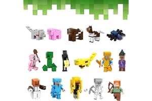 LXWINNER 16 Stück Figuren Tortendeko Set,Tortenfiguren-Set für Kindergeburtstag,Tortendeko Deko Figuren,Kindergeburtstag Cake Toppers,Kinder Geburtstag Party Torte Deko Supplies