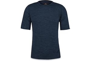 Herren Merino T-Shirt Short Sleeve Kurzarm Oberteil Funktionsoberteil 100% Merinowolle Thermounterwäsche Baselayer