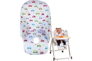 HORYPT Morbido Imbottitura Seggiolone Cam, Imbottitura Seggiolone Oxford, Copri Seggiolone Pappa Universale di Ricambio, Cuscino Seggiolone per Siesta Zero3, per Baoneo, per Kosmic Jané