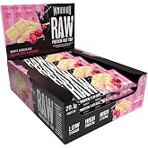 Warrior Flapjack Raw Protein Bars (20g) - 12 x 75g - Healthy Breakfast | 12 Bars, 20g Protein, High Fiber, Low Sugar, Whole O