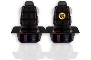 REVIVAZUL Protector Asiento Coche Silla Bebe (2 unidades)| Impermeable Antideslizante Compatible ISOFIX | Funda Universal con Bolsillos | Protege Tapicería de Derrames, Arañazos y Suciedad | Ajuste Rápido