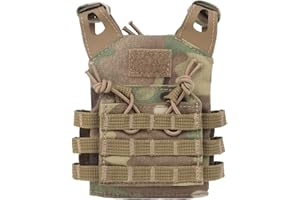 WarmHeartting Mini Gilet Tactique pour Bouteille de Bière Molle - pour Canettes, Bouteilles, Boissons, Décoration