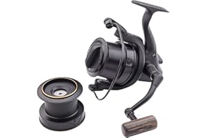 Wychwood Riot Big Pit 65S Carp Fishing Reel 5+1 Bearing 5:1 Retrieve Ratio with Spare Spool