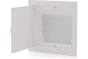 INTRATEC 100% SHOPPING Intratec ripartitore di comunicazione a incasso, IP40 – Distribuzione multimediale per casa connessa, serie DIXBOX-XT, armadio per sistemi multimediali, 317 x 346 x 92 mm, bianco