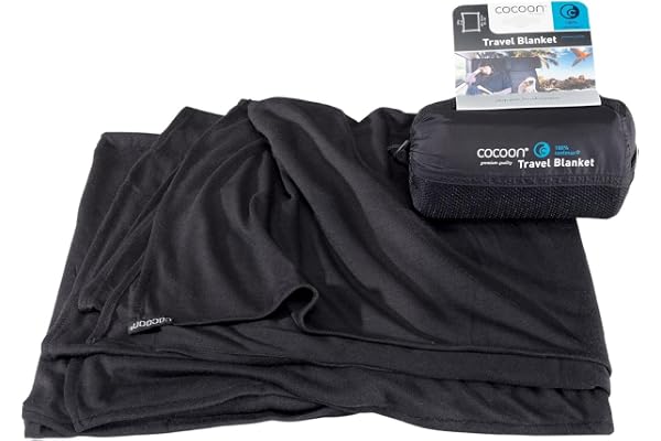 Cocoon Premium-Coolmax Travel Blanket Couverture de Voyage Mixte