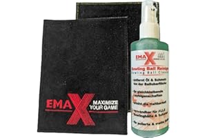 EMAX BOWLING SERVICE GMBH MAXIMIZE YOUR GAME EMAX - Accessoires de bowling - Nettoyant pour boules de bowling - Vaporisateur de 100 ml - Nettoyage rapide des boules de bowling - Utilisation facile - Spray + kits