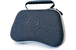 Oniverse Etui de Protection Universel Manettes PS5 PS4 Xbox One SeriesX|S, avec Poignée, Housse de Protection Transport Stockage, Antichoc, Intérieur Velour Anti Rayure, Compartiment Accessoires