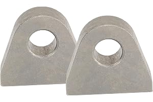 Eujgoov Shackle Mount Weld On 2st Heavy Duty 1 Tums Tjocka Stålgaffelfästen för Traktorer med Mångsidig Svetsmontering Förbät