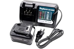 FengWings® BL1041B 4,0Ah zamiennik akumulatora Makita 12 V BL1016 BL1015 BL1021B BL1040, z ładowarką DC10WD DC10SB, kompatybilny z Makita CP100DZ MP100DZ CG100D JR103DZ DF333DZ TD110D HR1444 0DZ 103