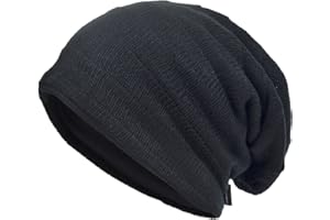 VECRY Mens Slouchy Knit Oversized Beanie Skull Caps Artistic Hats