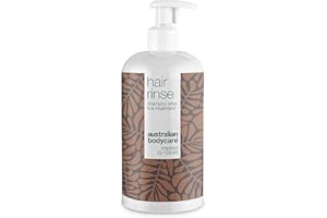 ‎AUSTRALIAN BODYCARE Australian Bodycare Hair Rinse 500 ml | Kopfläuseshampoo nach der Kopfläusebehandlung für die ganze Familie | Teebaumöl Shampoo mit 100% natürlichem Teebaumöl