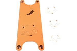 BORPEIN Tapis de yoga pour enfants – Tapis de yoga imprimé pour enfants – Tapis d'exercice pour enfants – Tapis d'exercice antidérapant multi-usage pour la maison, la salle de sport
