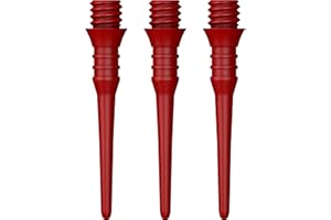 MISSION DARTS Soft Tip Dartspitzen Mission Titan Pro Softip 50 Kunststoffspitzen 2ba