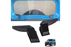 WUUDWALK ABS Auto Posteriore Parabrezza Riscaldamento Filo di Protezione Adesivi Copertura Trim Accessori per Suzuki Jimny Sierra JB64 JB74 2019 2020 Demister Cover,2 PCS