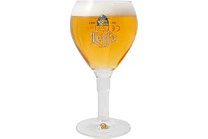 KEMES Leffe Lot de 6 verres à bière belge 33 cl