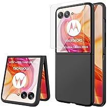 GIOPUEY Cover Compatibile con Motorola RAZR 40 Ultra, Alta Trasparenza