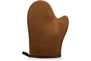 WLLHYF Selbstbräuner Handschuh Applikator Handschuhe 3D Design ultraweich Gesichtsbräunung Rückenlotion Applikatoren Selbstbräunungshandschuh für Ihren Rücken (braun)