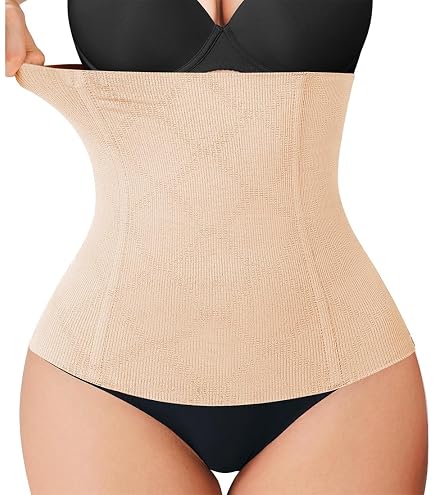 Ceinture Post-accouchement CATOR - Gainante, Réglable, Respirante - Pour Récupération Ventre Plat Après Grossesse - Taille XXL Nude - 12