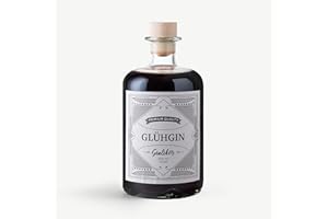 ‎FRANZ VON DURST Hüttenzauber Glühgin Waldbeere - Mischverhältnis 1:6 (1 Flasche = 3 Liter Glühgin) - Alkoholgehalt: 36% vol - Christmas Gin Geschenk als tolle Glühwein und Glühmost Alternative