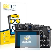 BROTECT AirGlass Schutzglas Für Nikon D800E – 9H Härte, Transparent, Anti-Fingerprint