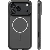 URUCHI GM Air iPhone 18 Pro / 17 Pro ile Uyumlu Mat Manyetik Kılıf, Kapalı Mat Arka + Yumuşak Silikon Kenar, Airbag K&ouml;şe Koru