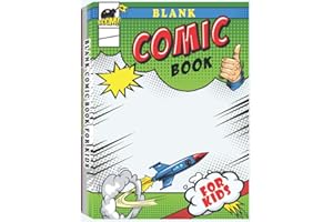Blank Comic Book for Kids: Make Your Own Comic Book for Kids, Comic Sketchbook, Kids Comic Books