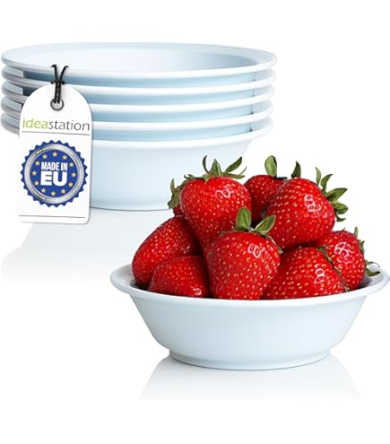 Kimmel borden 18cm 6 stuks in een set kleur wit dinerborden