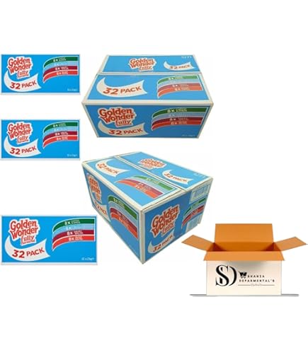Golden Wonder Fully Flavoured Blue Box And
