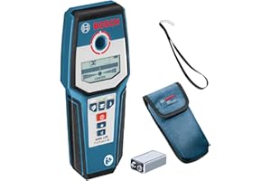 Bosch Professional Rilevatore GMS 120 (Profondità di Rilevamento Max. Legno/Metallo Magnetico/Metallo Non Magnetico/Cavi Sotto Tensione: 38/120/80/50 mm, In Scatola Di Cartone)