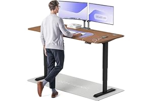 ‎DESKTRONIC Desktronic HomePro Höhenverstellbarer Schreibtisch 180 × 80 cm – Elektrischer Schreibtisch Mit Zwei Elektrischen Motoren, Touchscreen-Steuerung und Integrierten USB-A- und USB-C-Ladeanschlüssen