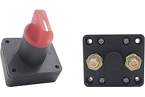 SENB 100A 12V DC Universal Car Van Boat Battery Isolator Switch Cut Off Disconnect Terminal