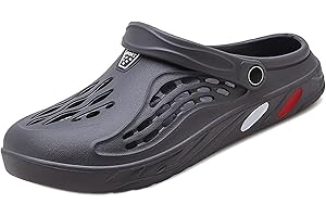 EOWN Clogs Shoes Men Women Summer Beach Sandals Slippers Garden Yard Mules Lightweight Breathable