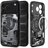 Spigen iPhone 18 Pro / 17 Pro ile Uyumlu MagSafe Kılıf Ultra Hybrid Mag Fit Zero One Black - ACS10073