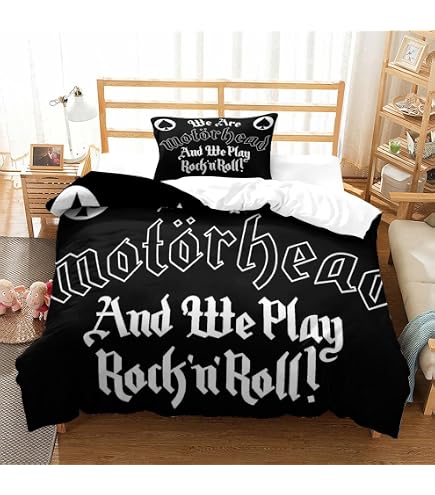 Motörhead Duschvorhang Inkl. Ringen – Warpig-Logo, 180x200 Cm, Polyester, Schwarz