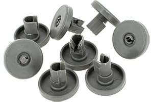 SKL Kit Ruote Lavastoviglie cestello inferiore 8 pezzi compatibili con Rex Electrolux -50286965004