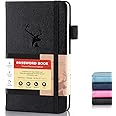 Password Book Alphabetical with Tabs.Small Password Keeper for Website Log in.Hardcover Password Notebook Pocket Size Used for Internet Address and Password Oganazation,6.1 * 3.7in (Black)