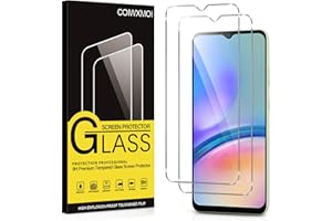Coiwxmoi 2 sztuki pancernej folii ochronnej do Samsung Galaxy A05s, twardość 9H, odporne na zarysowania, ultra przezroczysta folia ochronna na wyświetlacz, szkło ochronne na cały ekran, ultratrwałe,