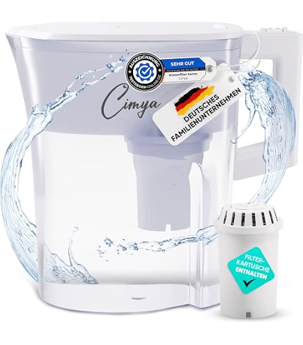 Dafi Start Unimax Filterkanne – 4 Liter, Weiß, Aus Polypropylen, Ergonomischer Griff