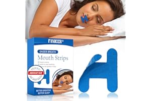 nailgeler Mundpflaster Schlafen, Schnarchstopper, Anti Schnarch Mouth Tape für Sleeping