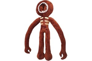 Benolls Roblox Doors Plush Toy,Doors Roblox Plush, Rainbow Friends Night Plush Toys Horror Game Faffed Doll, dekoracja na imprezę (cannibale), Brown