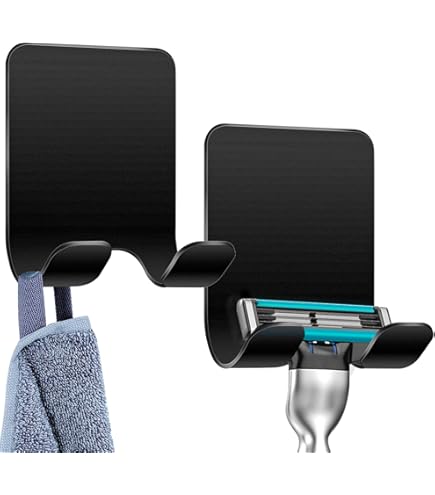 Luxe De Rasoir De Luxe En Acier Inoxydable - 2 Pièces - Sans Perçage