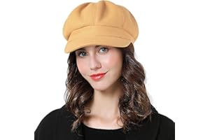 Superora Damski beret gazeciarz czapka francuska czapka wełniana klasyczna jesień wiosna zima czapki