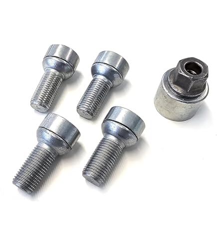 Bulloni Antifurto Per Ruote H&R - Set 4 Pezzi Con Adattatore, R13 M14x1.50x27mm, Testa Sferica Nero - Foto 11