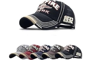 TRABIG Casquette Homme Style Rétro Respirant, Casquette Baseball Homme Vintage pour Unisexe Pur Coton, Chapeau Ete Baseball Ajustable - Circonférence de la tête 56-60cm