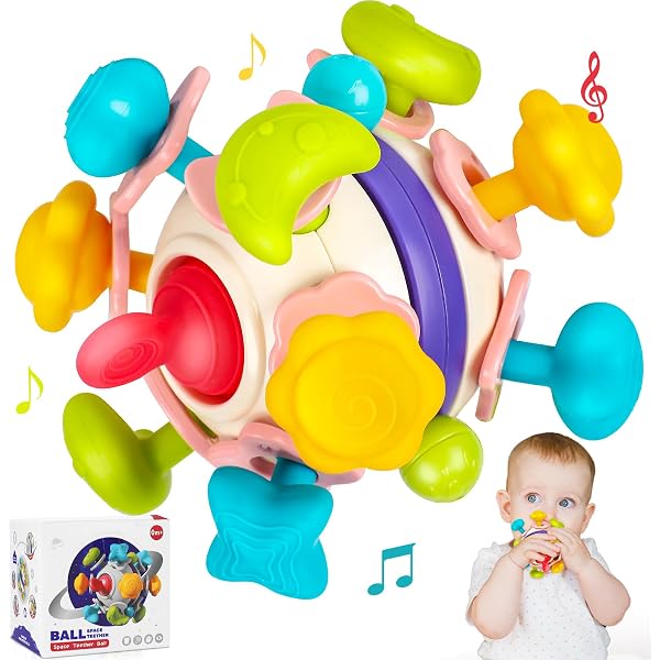 Manhattan Toy Skwinkle Beißring & Rassel – Multisensorisches Spielzeug Für Babys