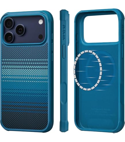 【未使用】PITAKA iPhone17pro UltraGuardCase PITAKA UltraGuard Aramid Fiber Woven Case for iPhone 17 Pro